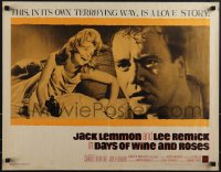 5k0680 DAYS OF WINE & ROSES 1/2sh 1963 Blake Edwards, alcoholics Jack Lemmon & Lee Remick!