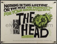 5k0698 HEAD 1/2sh 1962 classic schlocky horror, body gone but head lives on, ultra rare!