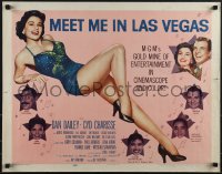 5k0709 MEET ME IN LAS VEGAS style A 1/2sh 1956 full-length showgirl Cyd Charisse in skimpy outfit!