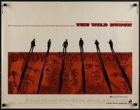 5k0746 WILD BUNCH 1/2sh 1969 Sam Peckinpah cowboy classic, William Holden & Borgnine!