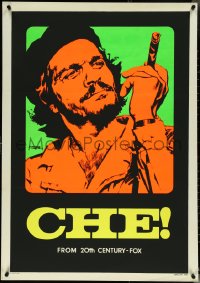5k0143 CHE Italian 1sh 1969 completely different day-glo art of Omar Sharif as Guevara by Nistri!