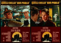 5k0145 SAND PEBBLES 11 Italian pbustas 1967 Navy sailor McQueen & Candice Bergen!