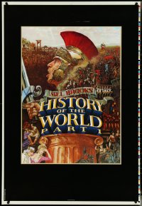 5k0011 HISTORY OF THE WORLD PART I printer's test 28x41 special poster 1981 Mel Brooks by John Alvin!