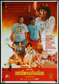 5k0158 PULP FICTION signed #30/99 22x31 Thai art print 2021 by Wiwat, different art of cast!