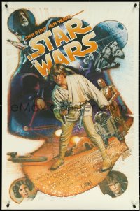 5k0526 STAR WARS THE FIRST TEN YEARS signed #2485/3000 Kilian 1sh 1987 by artist Drew Struzan!