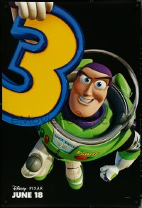 5k0546 TOY STORY 3 advance DS 1sh 2010 Disney & Pixar, close-up of Buzz Lightyear!