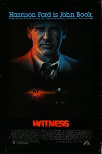 5k0564 WITNESS 1sh 1985 big city cop Harrison Ford in Amish country, directed by Peter Weir!