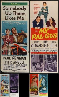 5m0614 LOT OF 22 FORMERLY FOLDED INSERTS 1940s-1970s great images from a variety of movies!