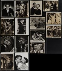 5m0485 LOT OF 17 CLARK GABLE 8X10 STILLS 1940s-1950s portraits & scenes from several movies!