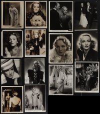 5m0488 LOT OF 14 MARLENE DIETRICH 8X10 STILLS 1930s-1940s portraits & scenes from several movies!