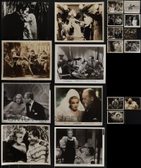 5m0479 LOT OF 18 MARLENE DIETRICH 8X10 STILLS 1930s-1940s great scenes from several of her movies!