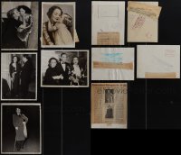 5m0535 LOT OF 5 MARLENE DIETRICH NEWS PHOTOS 1930s great candid images with friends & family!