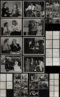5m0468 LOT OF 29 MGM DELUXE CANDID 8X10 STILLS 1930s-1950s great behind the scenes images!