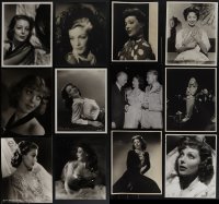 5m0417 LOT OF 12 LORETTA YOUNG RE-STRIKE 11X14 STILLS 1970s great portraits & candid images!
