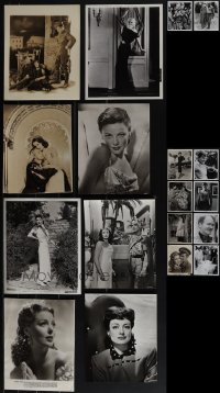 5m0482 LOT OF 18 8X10 STILLS 1930s-1970s a variety of a great portraits & movie scenes!