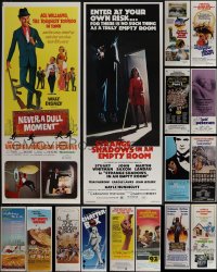 5m0626 LOT OF 18 UNFOLDED 1970S INSERTS 1970s great images from a variety of different movies!