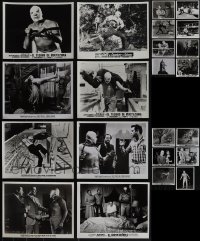 5m0473 LOT OF 22 MEXICAN & US SANTO 8X10 STILLS 1960s great masked wrestler movie scenes!