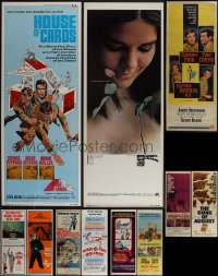 5m0655 LOT OF 11 MOSTLY UNFOLDED 1960S INSERTS 1960s great images from a variety of different movies!