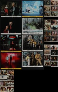 5m0465 LOT OF 38 HORROR/SCI-FI COLOR 8X10 STILLS 1960s-1970s incomplete sets from several movies!