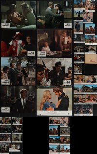 5m0253 LOT OF 44 FRENCH LOBBY CARDS FROM CANDICE BERGEN MOVIES 1960s complete & incomplete sets!
