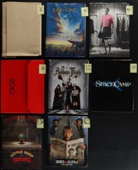 5m0344 LOT OF 8 PRESSKITS 1982 - 1994 containing a total of 75 8x10 stills in all!