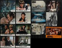 5m0270 LOT OF 22 FRENCH & GERMAN LOBBY CARDS 1960s-1970s incomplete sets from several movies!