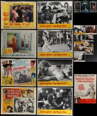 5m0405 LOT OF 20 LOBBY CARDS & MISCELLANEOUS ITEMS 1950s-2000s a variety of movie images!