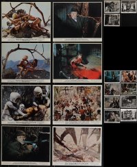 5m0477 LOT OF 19 COLOR & B/W 8X10 STILLS 1960s-1970s great scenes from several different movies!