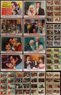 5m0235 LOT OF 88 1950S LOBBY CARDS 1950s complete sets from eleven different movies!