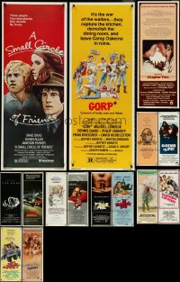 5m0641 LOT OF 15 UNFOLDED 1980S INSERTS 1980s great images from a variety of different movies!