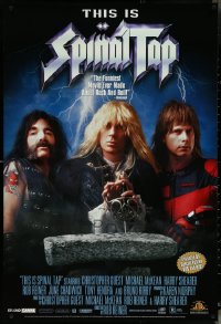 5m0752 LOT OF 5 UNFOLDED 27X40 2000 RE-RELEASE THIS IS SPINAL TAP VIDEO POSTERS R2000 cool!