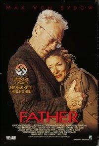 5m0951 LOT OF 5 UNFOLDED SINGLE-SIDED FATHER ONE-SHEETS 1990 Max Von Sydow in World War II!