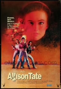 5m0954 LOT OF 5 UNFOLDED SINGLE-SIDED ABDUCTION OF ALLISON TATE ONE-SHEETS 1986 cool art!