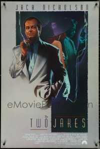 5m0761 LOT OF 25 UNFOLDED SINGLE-SIDED TWO JAKES INTERNATIONAL ONE-SHEETS 1990 Jack Nicholson!
