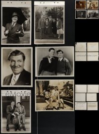 5m0502 LOT OF 10 GEORGE BANCROFT 8X10 STILLS 1920s great portraits & movie scenes!