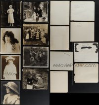 5m0513 LOT OF 8 MARGUERITE CLARK 8X10 STILLS 1910s-1920s great portraits & movie scenes!