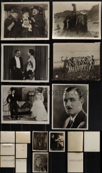 5m0507 LOT OF 9 RAYMOND GRIFFITH 8X10 STILLS 1920s great portraits & movie scenes!