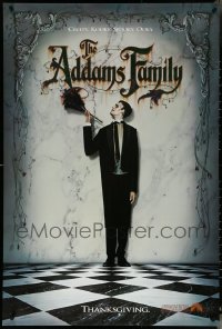 5m0808 LOT OF 14 UNFOLDED SINGLE-SIDED 27X40 ADDAMS FAMILY TEASER ONE-SHEETS 1991 Lurch dusting!