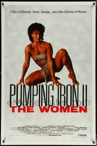 5m0842 LOT OF 9 UNFOLDED SINGLE-SIDED 27X41 PUMPING IRON II: THE WOMEN ONE-SHEETS 1985 sexy!