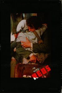5m0838 LOT OF 9 UNFOLDED SINGLE-SIDED REDS ONE-SHEETS 1981 star & director Warren Beatty!
