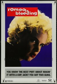 5m0897 LOT OF 8 UNFOLDED SINGLE-SIDED 27X40 ROMEO IS BLEEDING LEWIS STYLE TEASER ONE-SHEETS 1994
