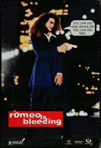 5m0986 LOT OF 4 UNFOLDED SINGLE-SIDED 27X40 ROMEO IS BLEEDING OLIN STYLE TEASER ONE-SHEETS 1994