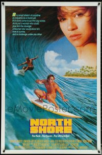 5m0874 LOT OF 8 UNFOLDED SINGLE-SIDED 27X41 NORTH SHORE ONE-SHEETS 1987 cool surfing image!