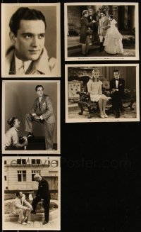 5m0542 LOT OF 5 CHARLES BUDDY ROGERS 8X10 STILLS 1920s great portraits & movie scenes!