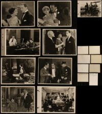 5m0506 LOT OF 9 RICARDO CORTEZ 8X10 & 8X11 KEYBOOK STILLS 1920s great portraits & movie scenes!