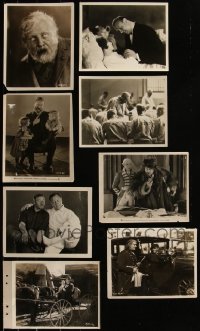 5m0518 LOT OF 8 EMIL JANNINGS 8X10 STILLS 1920s great portraits & movie scenes!