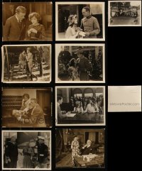 5m0505 LOT OF 9 SHIRLEY MASON 8X10 STILLS 1910s-1920s great portraits & movie scenes!