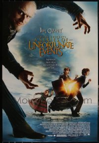 5m0823 LOT OF 11 UNFOLDED DOUBLE-SIDED 27X40 LEMONY SNICKET'S A SERIES OF UNFORTUNATE EVENTS ADVANCE ON 2004