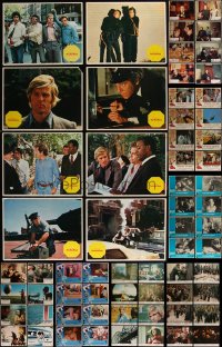 5m0222 LOT OF 112 1970S-80S LOBBY CARDS 1970s-1980s complete sets from 14 different movies!