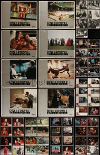 5m0230 LOT OF 95 1970S-80S LOBBY CARDS 1970s-1980s mostly complete sets from 10 different movies!